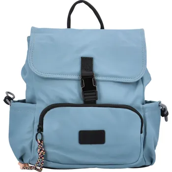 Městský batoh Módní stylový batoh z lehkého materiálu Albina, světle modrá