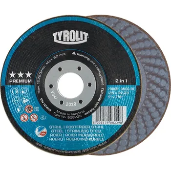 Brusný kotouč Brusný kotouč Rondeller 2v1 125mm A36Q Tyrolit