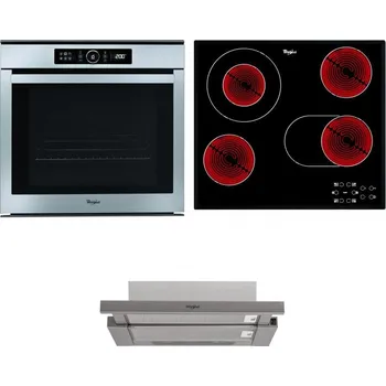 Set domácích spotřebičů WHIRLPOOL ABSOLUTE AKZM 8480 IX + WHIRLPOOL AKT 8190/BA + WHIRLPOOL AKR 5390/1 IX