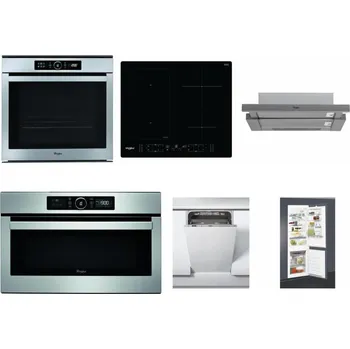 Set domácích spotřebičů WHIRLPOOL ABSOLUTE AKZM 8480 IX + WHIRLPOOL WL B8160 NE + WHIRLPOOL AKR 749/1 IX + WHIRLPOOL ABSOLUTE AMW 730 IX + WHIRLPOOL WSIC 3M27 C + WHIRLPOOL ART 65031
