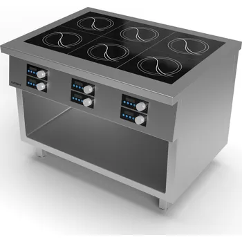 Sporák Profi elektrický indukční sporák Metris 6 / 6×3,5 kW