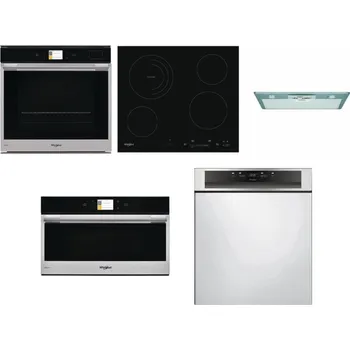 Set domácích spotřebičů WHIRLPOOL W9 OP2 4S2 H + WHIRLPOOL AKT 8900 BA + WHIRLPOOL AKR 650/1 IX + WHIRLPOOL W9 MD260 IXL + WHIRLPOOL WBC 3C34 PF X