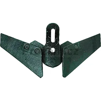 Pracovní nůž Křídlové ostří, dvojkřídlo pro podmítače Vogel a Noot, Farmet, Kverneland, Rau, 3000048