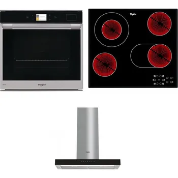 Set domácích spotřebičů WHIRLPOOL W9 OP2 4S2 H + WHIRLPOOL AKT 8190/BA + WHIRLPOOL WHBS 62F LT K