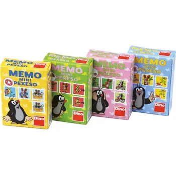 Pexeso Dino Minipexeso s krtečkem 1 krabička