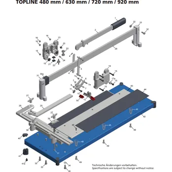 Kaufmann Hlava půlená k řezačce TOP LINE , pozice 13&14