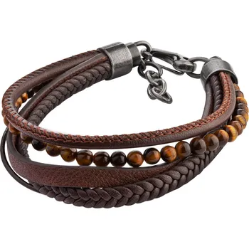 Náramek Náramek z ušlechtilé oceli s tygřím okem - AZ523-9692