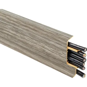 soklová lišta PVC lišta FATRA Thermofix L0028