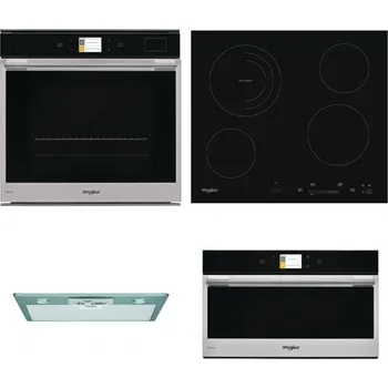 Set domácích spotřebičů WHIRLPOOL W9 OP2 4S2 H + WHIRLPOOL AKT 8900 BA + WHIRLPOOL AKR 650/1 IX + WHIRLPOOL W9 MD260 IXL