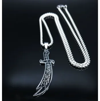 Náhrdelník B-TOP Náhrdelník z nerezové oceli Arabský meč