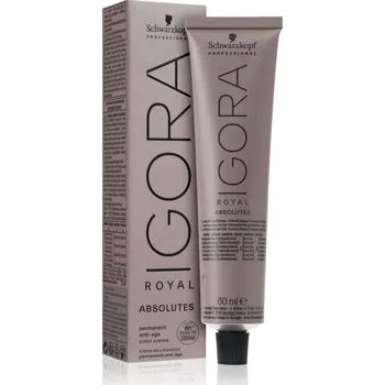 Barva na vlasy Schwarzkopf Professional IGORA Royal Absolutes barva na vlasy odstín 6-460 Dark Blonde Beige Brown Natural 60 ml