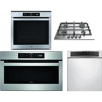 Set domácích spotřebičů WHIRLPOOL ABSOLUTE AKZM 8480 IX + WHIRLPOOL TKRL 661 IX EU + WHIRLPOOL ABSOLUTE AMW 730 IX + WHIRLPOOL WBC 3C34 PF X