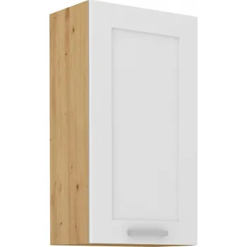 Kuchyňská skříňka Vysoká horní skříňka LUNNA BÍLÁ / ARTISAN 50 G-90 1F