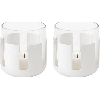 Svícen Svícen na čajovou svíčku set 2 LUNA, Stelton ▪ Kč 990 ️ - Luxurytable.cz Stelton