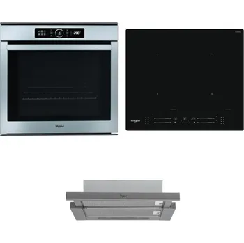 Set domácích spotřebičů WHIRLPOOL ABSOLUTE AKZM 8480 IX + WHIRLPOOL WL S7260 NE + WHIRLPOOL AKR 749/1 IX