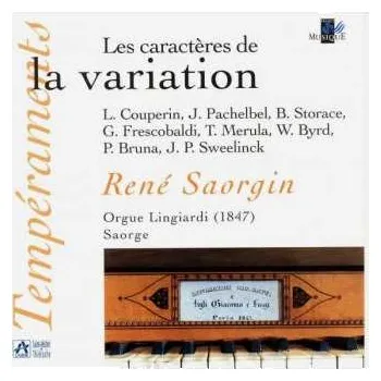 Zahraniční hudba CD Louis Couperin: Rene Saorgin - Les Caracteres De La Variation 2018