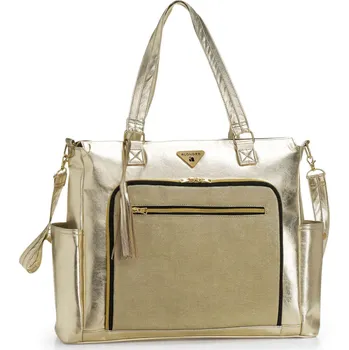 Přebalovací taška Luxusní přebalovací taška/batoh ALONDRA Champagne