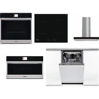 Set domácích spotřebičů WHIRLPOOL W9 OP2 4S2 H + WHIRLPOOL WS Q2760 BF + WHIRLPOOL WHBS 62F LT K + WHIRLPOOL W9 MD260 IXL + WHIRLPOOL WSIO 3O34 PFE X