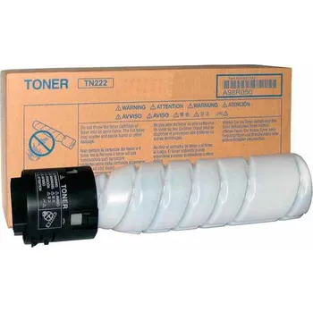 Minolta černý (black) toner, TN-222, A98R050, 2x12000 stran při 5% pokrytí, pro Minolta Bizhub 266
