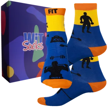 Pánské ponožky Dárkový set - Fitness - velikost 39-42 (Velikost 39-42)