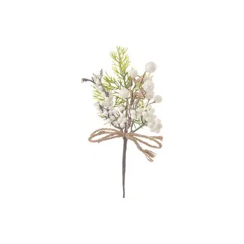 Vánoce Větvička UH vánoční bílá 24x13x6 cm