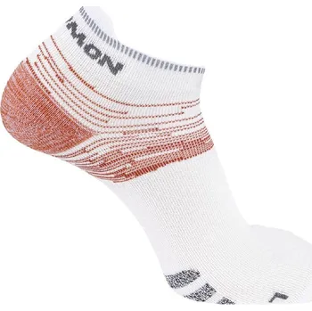 Ponožky Salomon Predict low orange/white M 22/23