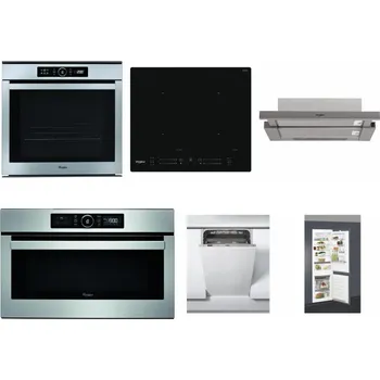 Set domácích spotřebičů WHIRLPOOL ABSOLUTE AKZM 8480 IX + WHIRLPOOL WL S7260 NE + WHIRLPOOL AKR 5390/1 IX + WHIRLPOOL ABSOLUTE AMW 730 IX + WHIRLPOOL WSIC 3M27 C + WHIRLPOOL ART 66112