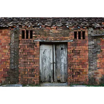 Fototapeta DIMEX | Vliesová fototapeta Zvětralé fasády MS-5-0813 | 375 x 250 cm| oranžová, hnědá, šedá + Vliesová fototapeta na stěnu DIMEX Zvětralé fasády MS50813 v rozměru 375 x 250 cm + lepidlo zdarma