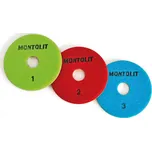 Montolit Leštící kotouče set -1-2-3