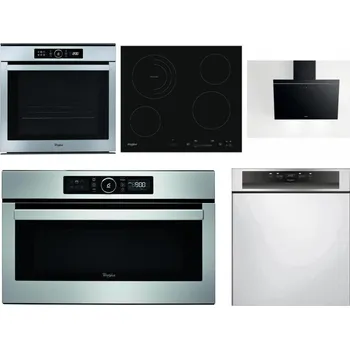Set domácích spotřebičů WHIRLPOOL ABSOLUTE AKZM 8480 IX + WHIRLPOOL AKT 8900 BA + WHIRLPOOL AKR 62F LT K + WHIRLPOOL ABSOLUTE AMW 730 IX + WHIRLPOOL WBC 3C34 PF X