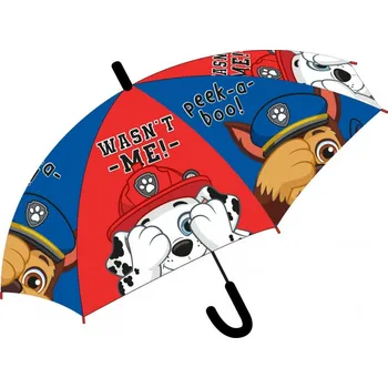 E plus M • Dětský / chlapecký vystřelovací deštník Tlapková patrola - Paw Patrol - motiv Marshall a Chase