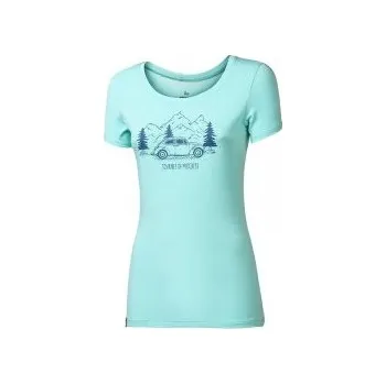 Oblečení a móda Progress LIBERTA "BEETLE" mint S; Modrá triko