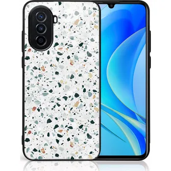 Pouzdro na tablet VSECHNONAMOBIL 49801 MY ART Ochranný kryt Huawei nova Y70 -GREY TERRAZZO (163)