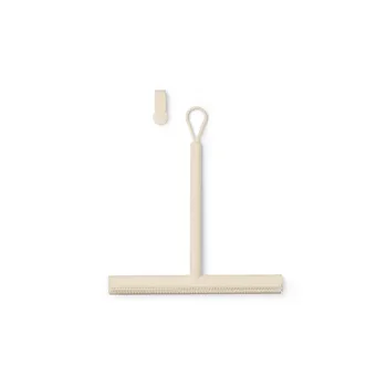 Brabantia ReNew Sprchová stěrka s hákem na zavěšení, jemná béžová