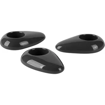 Svícen by inspire STONE Svícen 12x8x3cm šedý