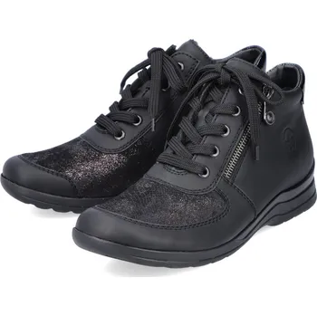 Dámské polobotky Dámská kotníková obuv L1840-00 Rieker černá Barva: schwarz, Velikost: 38