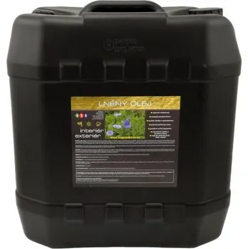 Olej na dřevo Lněný olej rafinovaný 20lt - přírodní, rostlinný, napouštěcí olej na dřevo OLE LNO 005
