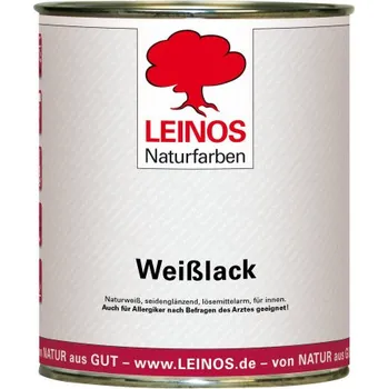 barva a nátěr na dřevo LEINOS 820 - Bílý lak 0,75lt LEINOS L-820.031 000750