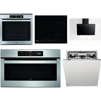 Set domácích spotřebičů WHIRLPOOL ABSOLUTE AKZM 8480 IX + WHIRLPOOL WL B8160 NE + WHIRLPOOL AKR 62F LT K + WHIRLPOOL ABSOLUTE AMW 730 IX + WHIRLPOOL WIO 3O540 PELG