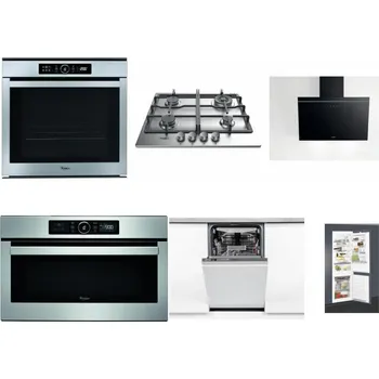 Set domácích spotřebičů WHIRLPOOL ABSOLUTE AKZM 8480 IX + WHIRLPOOL TKRL 661 IX EU + WHIRLPOOL AKR 62F LT K + WHIRLPOOL ABSOLUTE AMW 730 IX + WHIRLPOOL WSIO 3O34 PFE X + WHIRLPOOL ART 65031