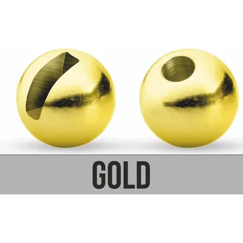 Traper Tungsten Bead Slotted Gold 2,5mm