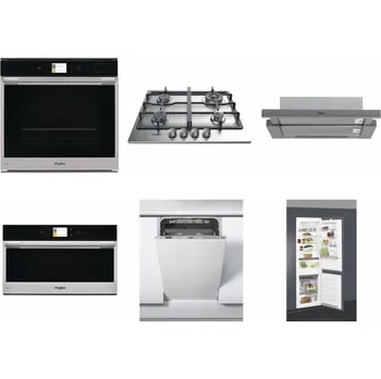 Set domácích spotřebičů WHIRLPOOL W9 OP2 4S2 H + WHIRLPOOL TKRL 661 IX EU + WHIRLPOOL AKR 749/1 IX + WHIRLPOOL W9 MD260 IXL + WHIRLPOOL WSIC 3M27 C + WHIRLPOOL ART 66112