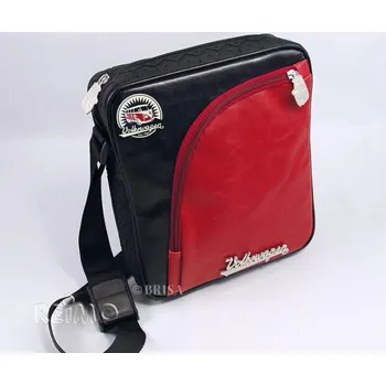 VWCOL Pouzdro na tablet VW T1 Bulli Bus - běhoun - červené/černé - 26x22x7 cm