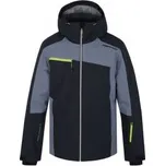 HANNAH KELTON anthracite/flint stone L; Šedá lyžařská bunda + DÁREK DLE VÝBĚRU!