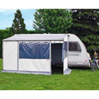 Stínicí technika FIAMMA Brána pro karavan ZIP markýza v krytu s markýzou, br.310cm, prodloužení 225cm, BlueOcean