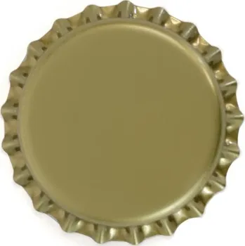 Korunkové zátky sektové zlaté 50ks