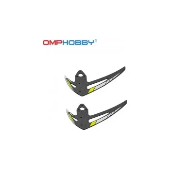 RC vybavení OMP Hobby M2 EVO: Ocasní stabilizátor - žlutý