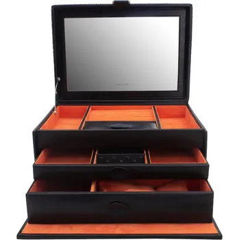 Šperkovnice Friedrich Lederwaren šperkovnice Boho 20133 2 černá