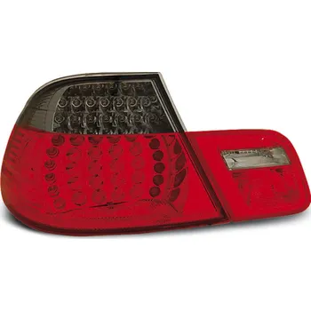 Zadní světlomet TUNING-TEC Zadní světla BMW E46 98-03 cabrio - kouřové/červené LED