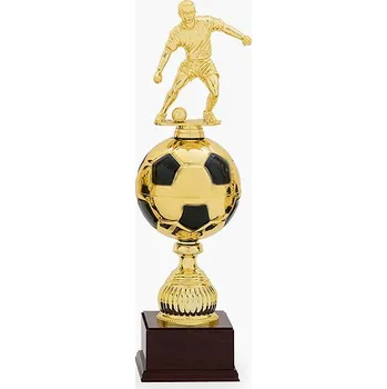 Cinkili Trofej C22526 fotbal zlatá/černá Označení: A, Výška: 55 cm, průměr 200 mm